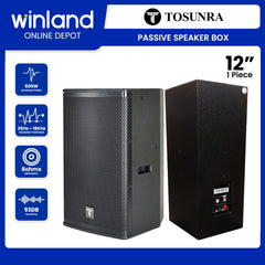 Tosunra by Winland 12in Passive Speaker Box System Audio Sound (SOLD PER PIECE) 600W / 8Ω TOS-PN-912