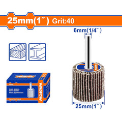 Wadfow by Winland Flap Wheel with Shaft 25mm(1in) | 50mm(2in) [SOLD PER PIECE] WAD-HT