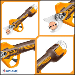 Ingco by Winland M16/16V 2pcs Combo Kit Cordless Garden Shears and Blower Set COSLI250385 ING-CT