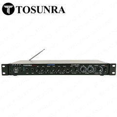 Tosunra by Winland Stereo Pre-amplifier & Karaoke Professional with 2 Microphone Inputs TOS-PA-89