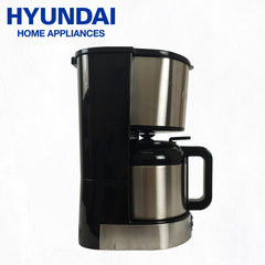 Hyundai Appliances by Winland 1.25L Coffee Maker Double Stainless Wall Thermos Jar 800W (HCM-TJ125L)