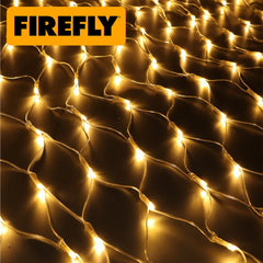 Firefly by Winland Christmas Light Net Lights 200 LED (Warm White/White)