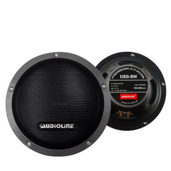 Audioline by Winland 8 Inches Professional Subwoofer Speaker 150-200W/8 Ohms USG-8W
