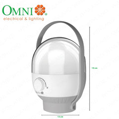 Omni by Winland LED Rechargeable Emergency Lantern 40LEDS 2.5Hrs 5W 5V 500LM LREL-C501