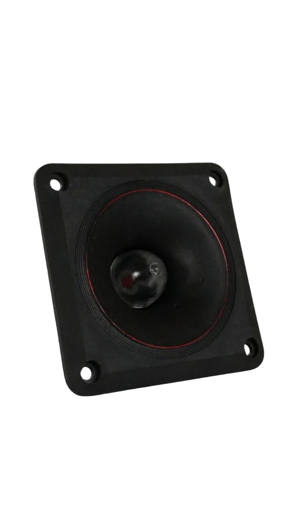 Audioline TW-23L Piezo Tweeter 700W Black w/ Capacitor & Resistor PA Speaker