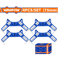 Wadfow by Winland 4pieces/Set Aluminum Alloy Heavy duty Miter Corner Clamp 75mm(3in) WACC4504 WAD-HT