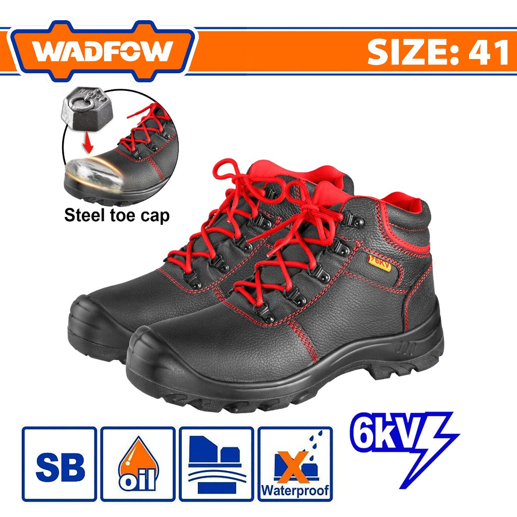 Wadfow by Winland SB Class, Split Leather and Dual Density PU Sole Safety Boots WAD-HT