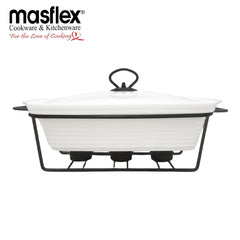 Masflex By Winland 2.5L Rectangular Food Warmer with Stand-CX-71