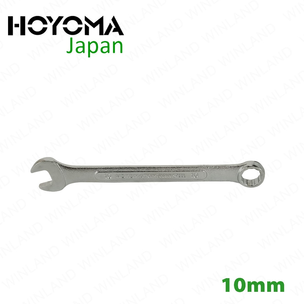 Hoyoma Japan by Winland Polished and Chrome Vanadium Ribs Wrench 10mm | 14mm (SOLD PER PIECE)