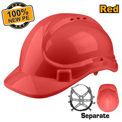 Ingco by Winland Safety Helmet 100% PE Shell with Vents SOLD PER PIECE ING-HT