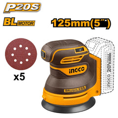 Ingco by Winland P20S/20V Lithium-Ion Cordless 4PCS Combo Kit COSLI250383 ING-CT