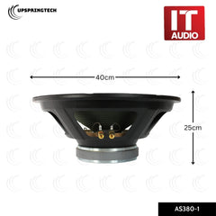 IT Audio AS380-1 15″ PA Bass Speaker 1000W Max 8Ω Loudspeaker