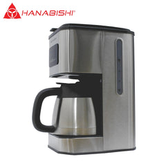Hanabishi by Winland Digital Coffee Maker 6-8 cups w/Anti-Drip Function & Automatic Power Off 900W