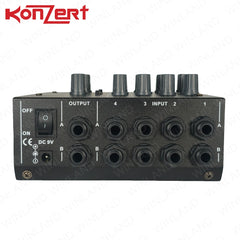 Konzert by Winland EM-80 Portable Multichannel Mixer 8 Channels