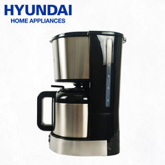 Hyundai Appliances by Winland 1.25L Coffee Maker Double Stainless Wall Thermos Jar 800W (HCM-TJ125L)