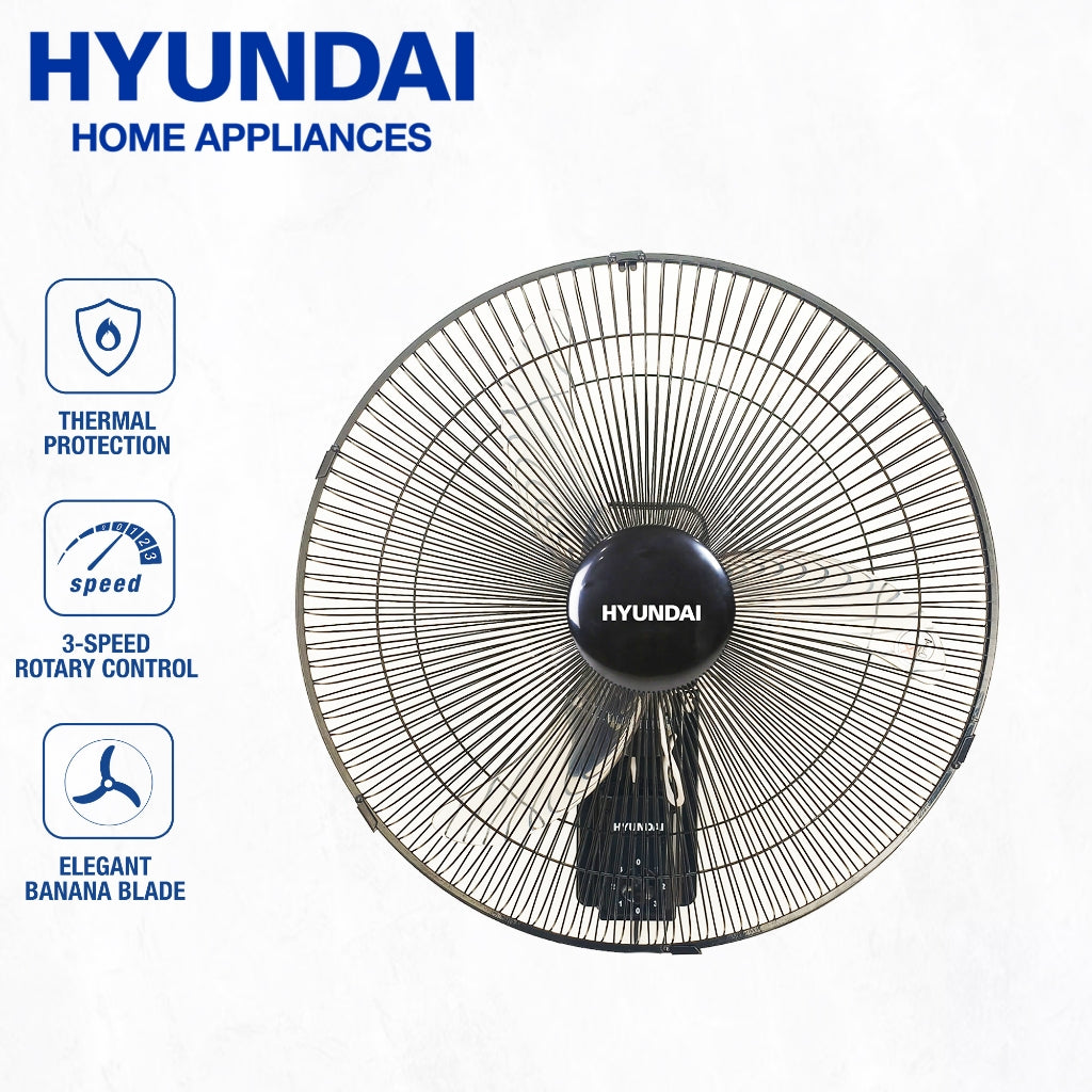 Hyundai Appliances by Winland Wall Fan 18-inches 65W (HEF-OWF18)