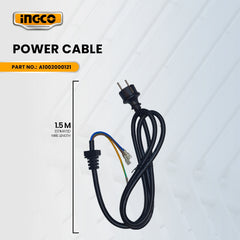 INGCO A1002000121 Power Cable 32.5Mm2 1.5M for ING-MMA35038 HD Inverter MMA Welding Machine 350A
