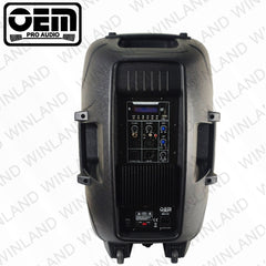 OEM Pro Audio by Winland 15" Active Speaker box with USB/SD/BT - MA153
