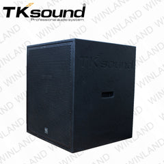 TK Sound by Winland Professional Audio Speaker – Single 18" Active Subwoofer 1600W - TSW-118A