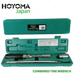 Hoyoma Japan by Winland Combined Tire Wrench Four Piece Suit with 360 Degree Rotation HT-CTW03