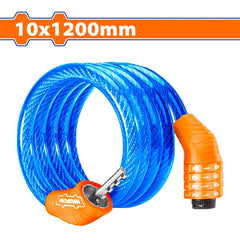 Wadfow by Winland 3pieces/Set Anti-Theft Bicycle Cable/Safety Lock WBK9003 WAD-HT