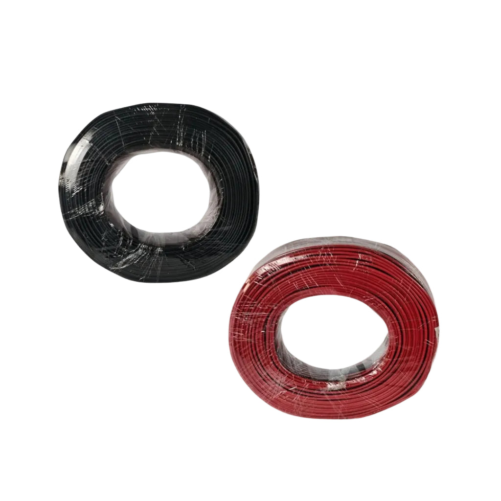 Pure Copper Speaker Wire #18 Red-Black 3×6mm OD Audio Cable Copperhead Roll