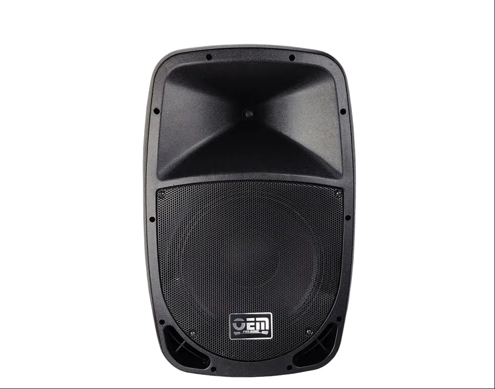 OEM Pro Audio by Winland 12" Active Speaker box with battery and Wireless microphone - ML12ADP