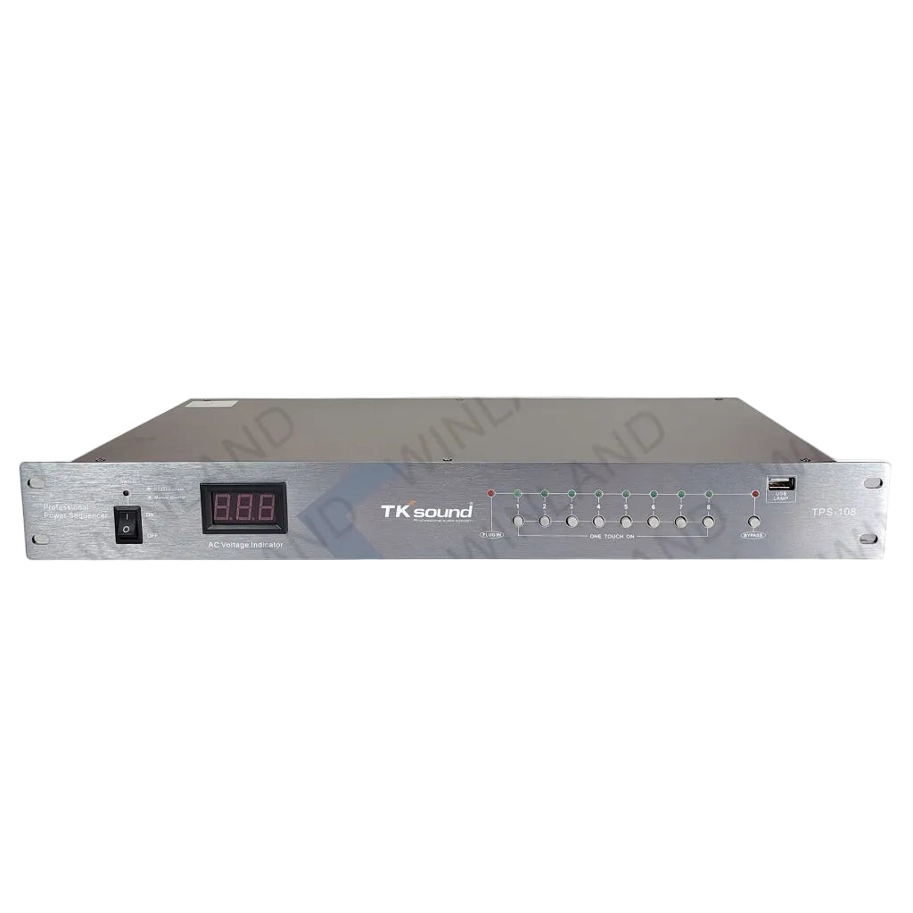 TK Sound by Winland Power Sequencer 8-Outlet  4500W - TPS-108