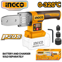 Ingco by Winland P20S/20V Cordless Plastic Tube Welding Tool Fusion Machine PTWTLI2018 ING-PT