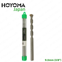 Hoyoma Japan by Winland Masonry Concrete Drill Bits Granite 9.5mm 3/8 inches HT-CDB38