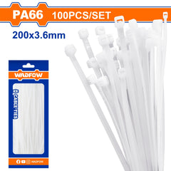 Wadfow by Winland 800PCS/Set Multipurpose Nylon Cable Ties Self Locking Zip Ties Cable WTE1234