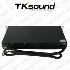 TK Sound by Winland Power Sequencer 9-Outlet w/ Circuit Breaker 4500W - TPS-109