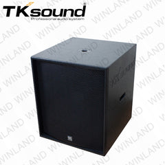 TK Sound by Winland Professional Audio Speaker – Single 18" Passive Subwoofer 1400W - TSW-118S