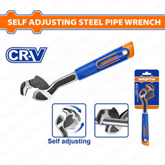 Wadfow by Winland 6in/8in/10in/12in Self Adjusting Steel Pipe Wrench WAD-HT