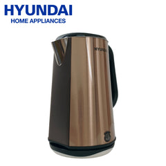 Hyundai by Winland 1.8L Electric Kettle Stainless Steel Inside Pot 1500W - Gold (HEK-180/1808)