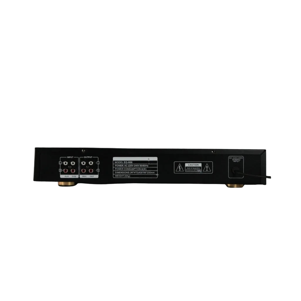 Audioline EQ-888 Stereo 20-Band Graphic Equalizer 220V Professional Audio EQ