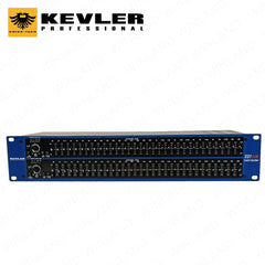 Kevler Professional by Winland Dual 31-Band Graphic Equalizer with Front Panel bypass Switch 231SUB