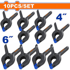Wadfow by Winland 10pieces/Set Spring Clamp with Fiberglass Mixture Body For Woodwork DIY WCZ5510