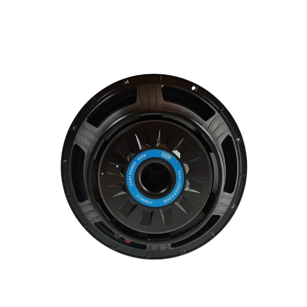 OEM Pro Audio C18600LF 18″ Power Woofer 800W RMS 1600W Program 8Ω 4″ Voice Coil
