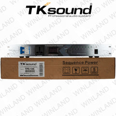 TK Sound by Winland Power Sequencer 9-Outlet w/ Circuit Breaker 4500W - TPS-109