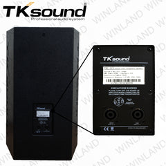 TK Sound by Winland  Professional  Audio Speaker 15" Full Range 1000W - TSC-115
