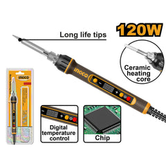 Ingco by Winland Industrial Electric Soldering Iron 120W SI01610 ING-HT