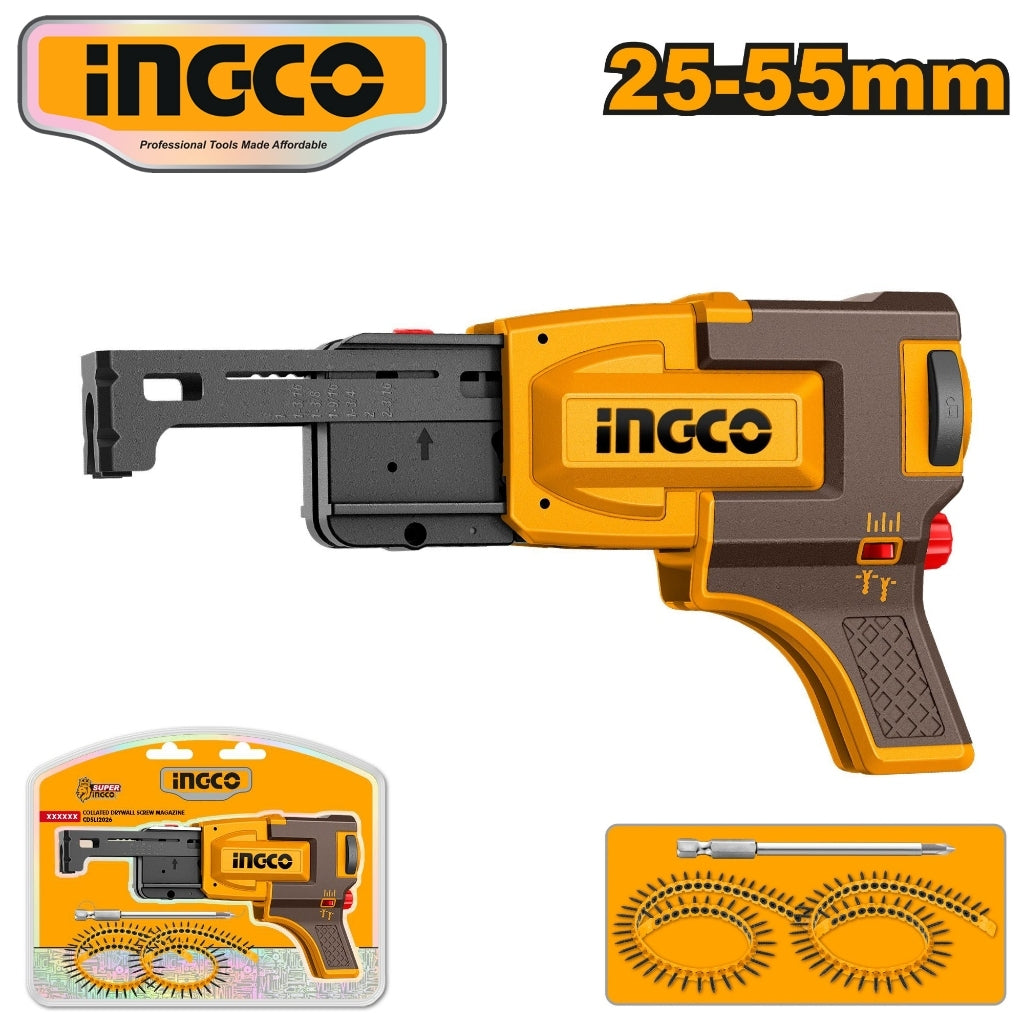 Ingco by Winland Collated Drywall Screw Magazine CDSLI2026 ING-CT