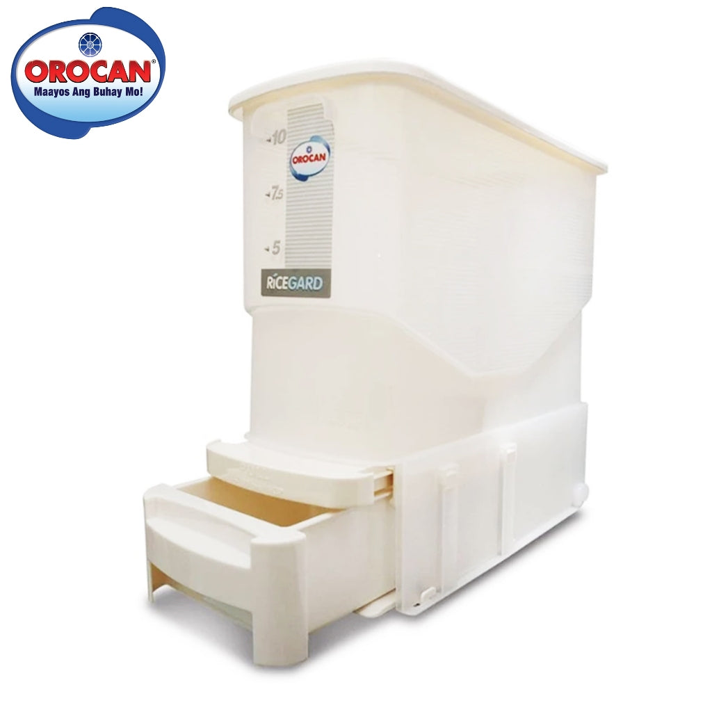 Orocan by Winland Ricegard Rice Dispenser 10kg Capacity - 6880(WHT)