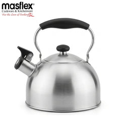 Masflex by Winland Induction Whistling Kettle Stainless Steel Satin Finish