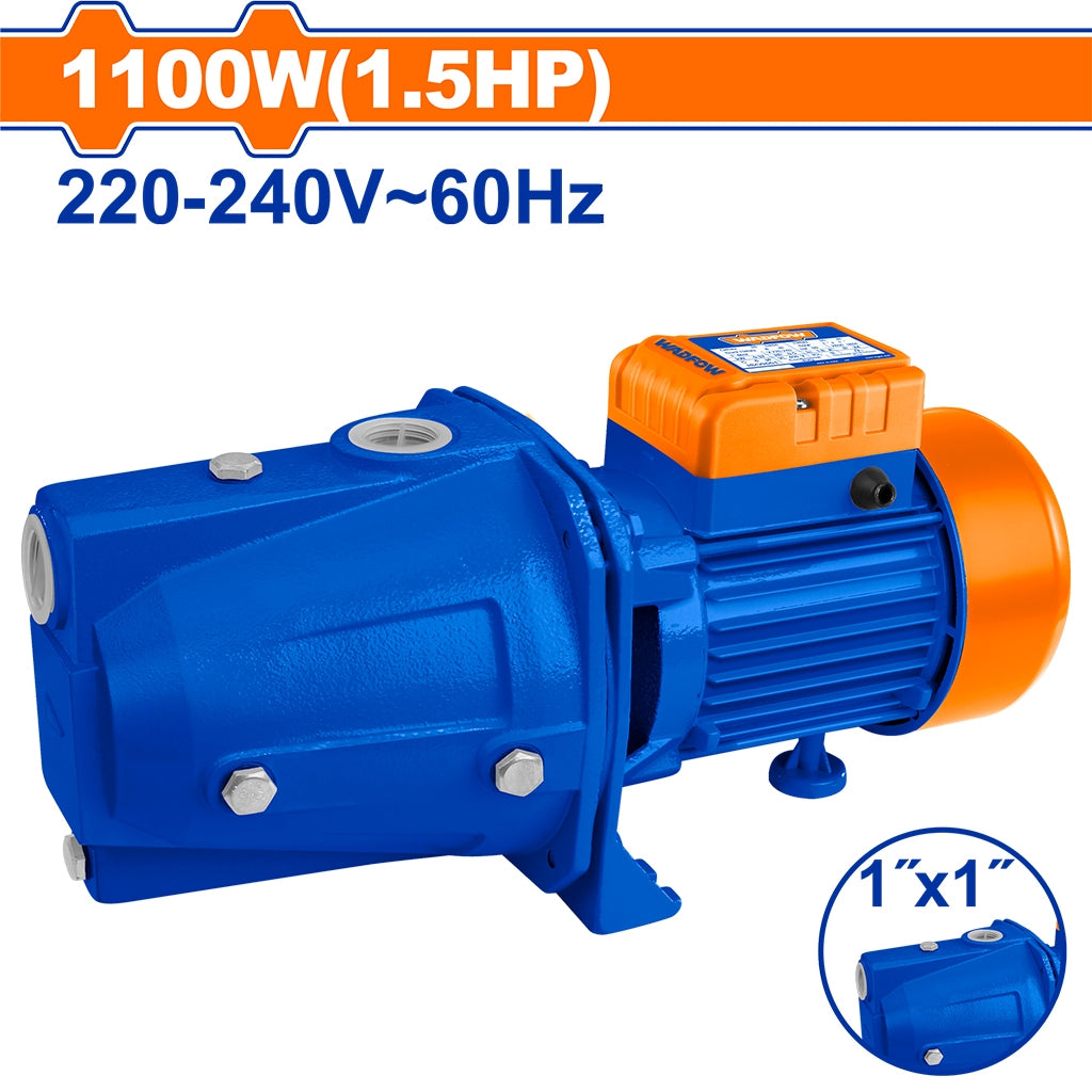 Wadfow Self-Priming Jet Water Pump 1100W | 1.5HP (WPT)