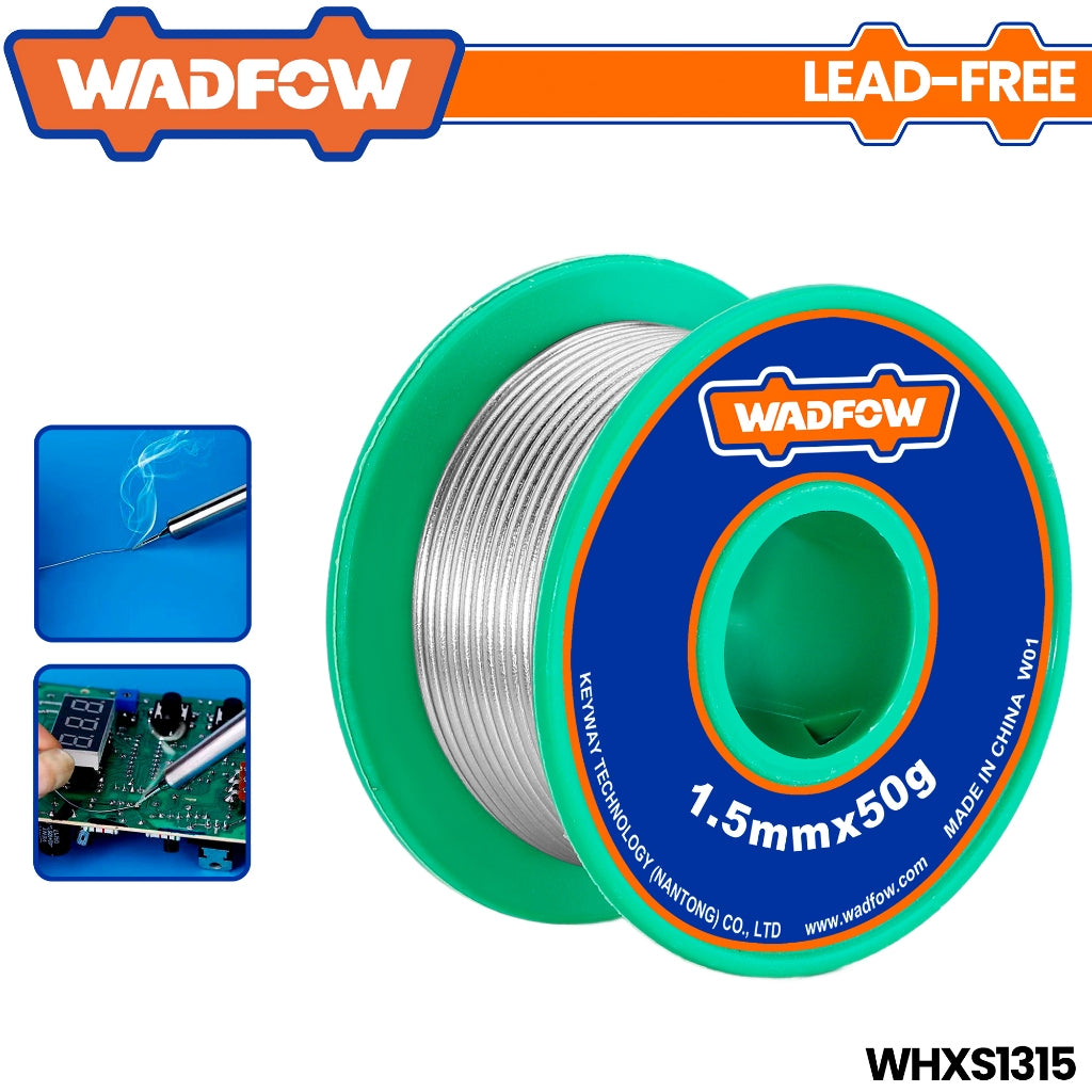Wadfow by Winland 50g Lead-Free Solder Wire (WHT)