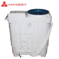 Hanabishi by Winland 7kg Twin Tub Washing Machine Oceanic Series with Towel Rack & Lid Tray HWM-270