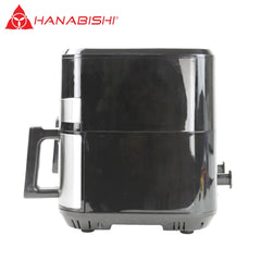 Hanabishi by Winland 10.5L Digital Dual Air Fryer 10 Cooking Program Functions 2400W-HDAIRFRY-105SS
