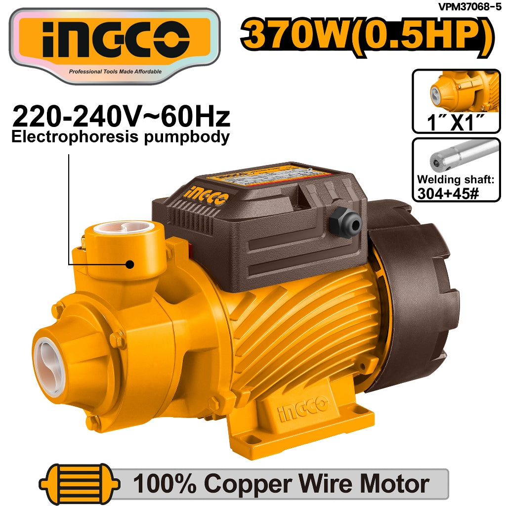 Ingco by Winland Water Peripheral Booster Motor Pump (0.05HP/1.0HP) ING-HT